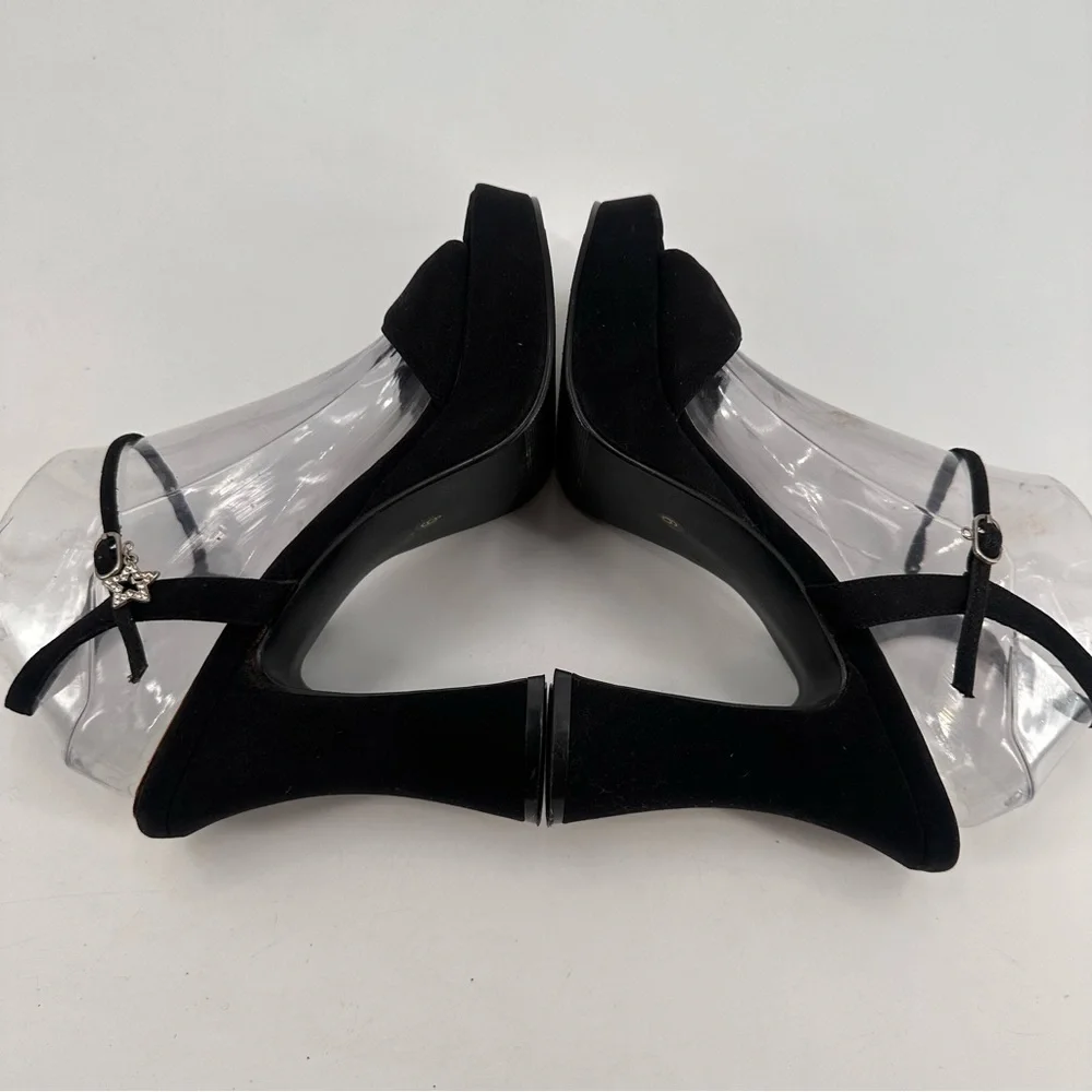 Vintage Y2K Chunky Platform High Heel Bratz Shoes Sandals Size 9